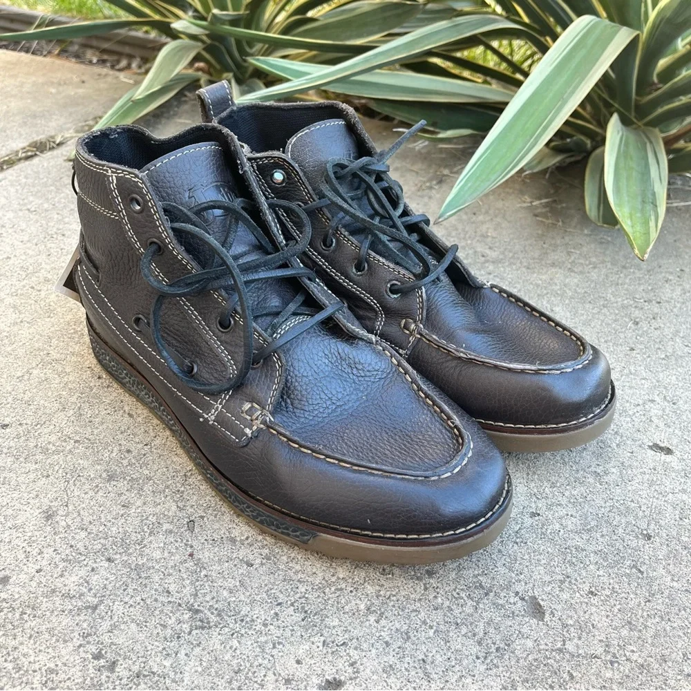 Justin Solace Charcoal Grey Chukka Boots